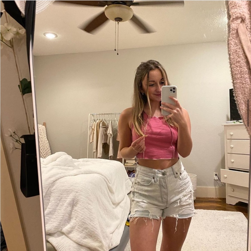 American eagle jean shorts